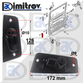 Фиксатор дясна странична врата VW Transporter T6 Фиксатор дясна странична врата VW Transporter T6